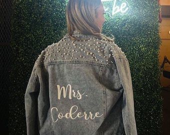 Bridal Jean Jacket