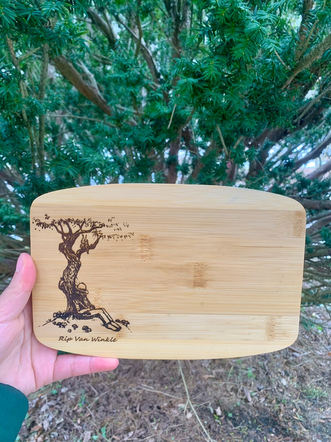Engraved cutting board. Bamboo cutting board Etsy