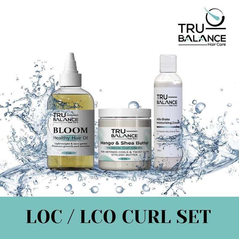 LOC LCO Hair Products Curly Hair Cream Leave-In Conditioning | Etsy