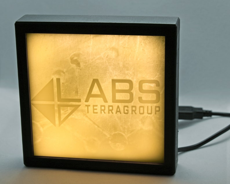 Escape From Tarkov LABS USB Lithophane Light 3D Resin Printed Etsy