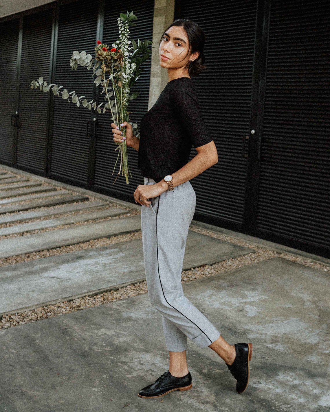 black tie oxford shoes