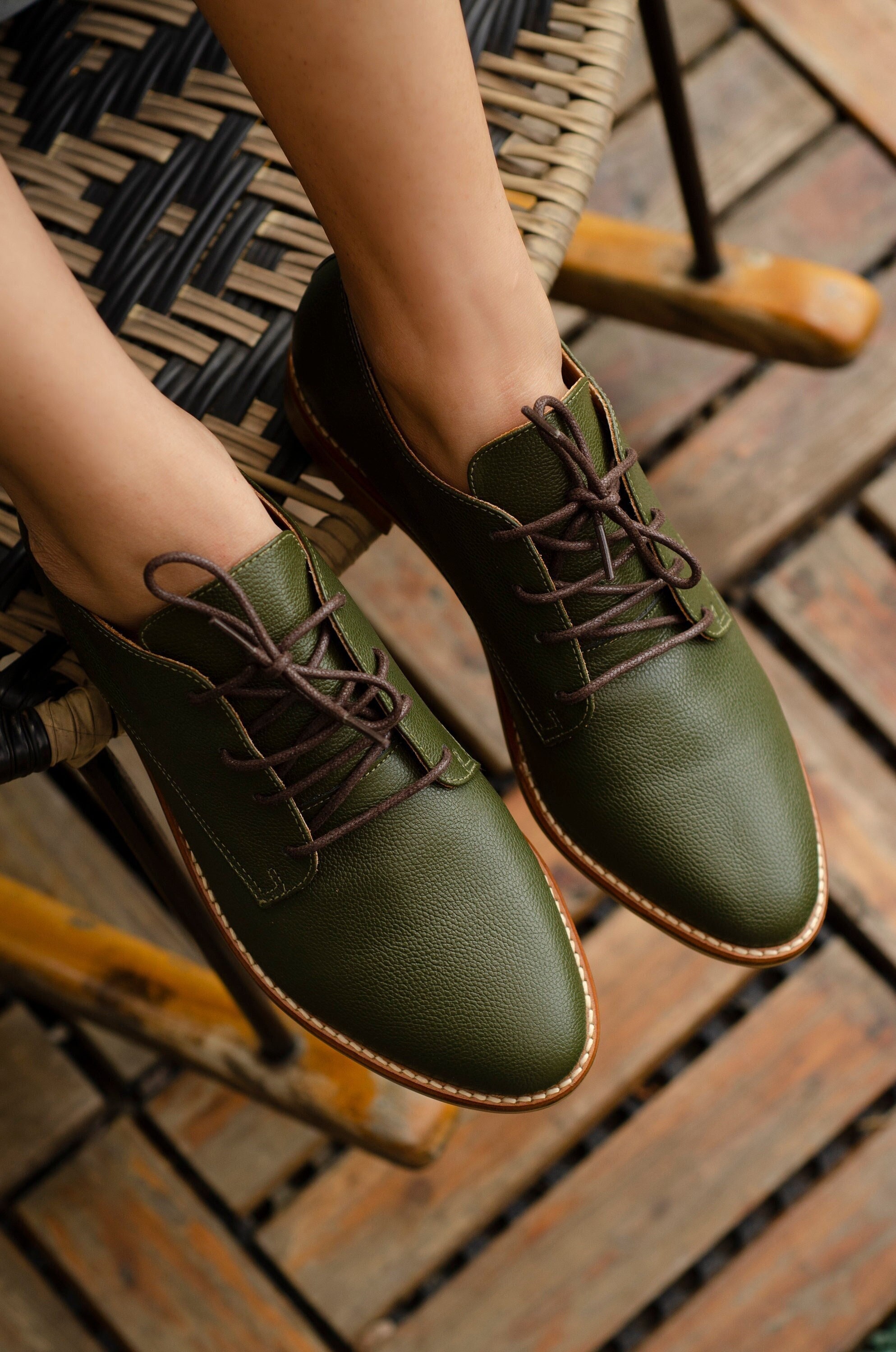  YING LAN - Zapatos de cordones tipo Oxford con plataforma para  mujer, 5 : Ropa, Zapatos y Joyería
