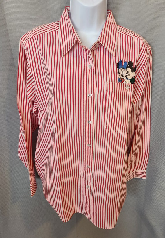 Vtg Mickey Unlimited Jerry Leigh Red Striped Micke