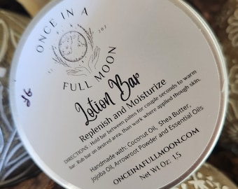 Lotion Bar - Natural Oils