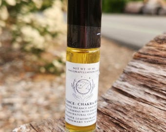 Essential Oil Rollerball - Natural Scent Perfume Balance, Calm , Divine Fem or Manifest