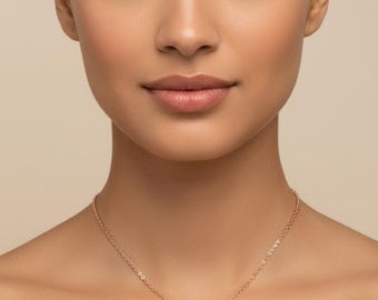 Personalized Vertical Bar Necklace (Engraving)