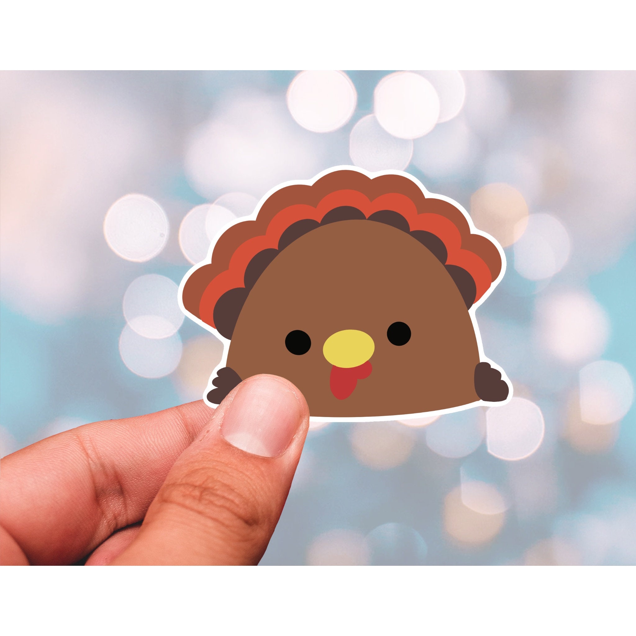Squishmallow Terry the Turkey Sticker Decal Laptop | Etsy