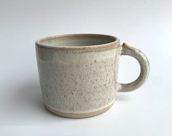 Glossy white Mug | cafe | Hand-thrown | stoneware ceramics | studio ceramics | studio pottery | handmade | Benjamin walker ceramics