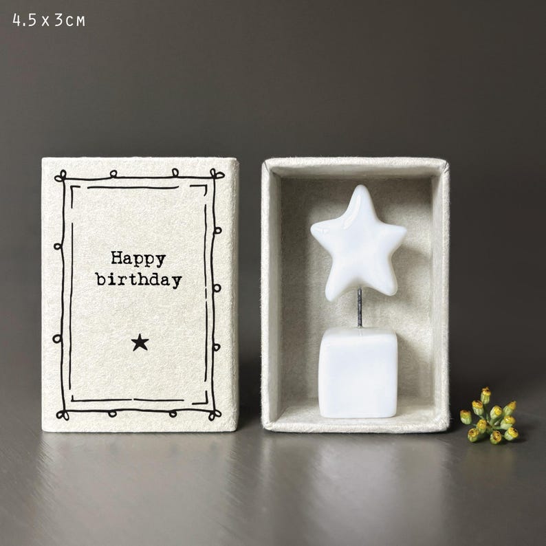 East of India Porcelain Star