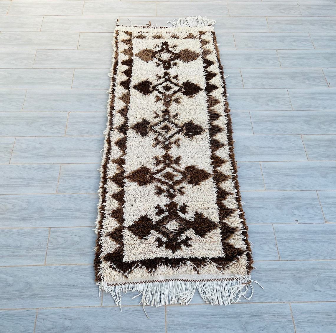 Moroccan Runner Rug, Vintage Runner, Authentic Runner, Berber Runner