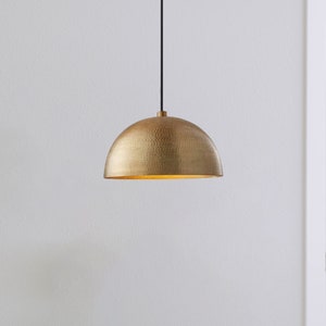 Messing hanglamp voor hanglamp keukeneiland, lichtpunt