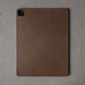 Italian Leather Skin for iPad 12.9 Pro, Personalized, iPad Pro 12.9 Decal,  Made to Order, Made in the US, iPad Leather Decal, 3M