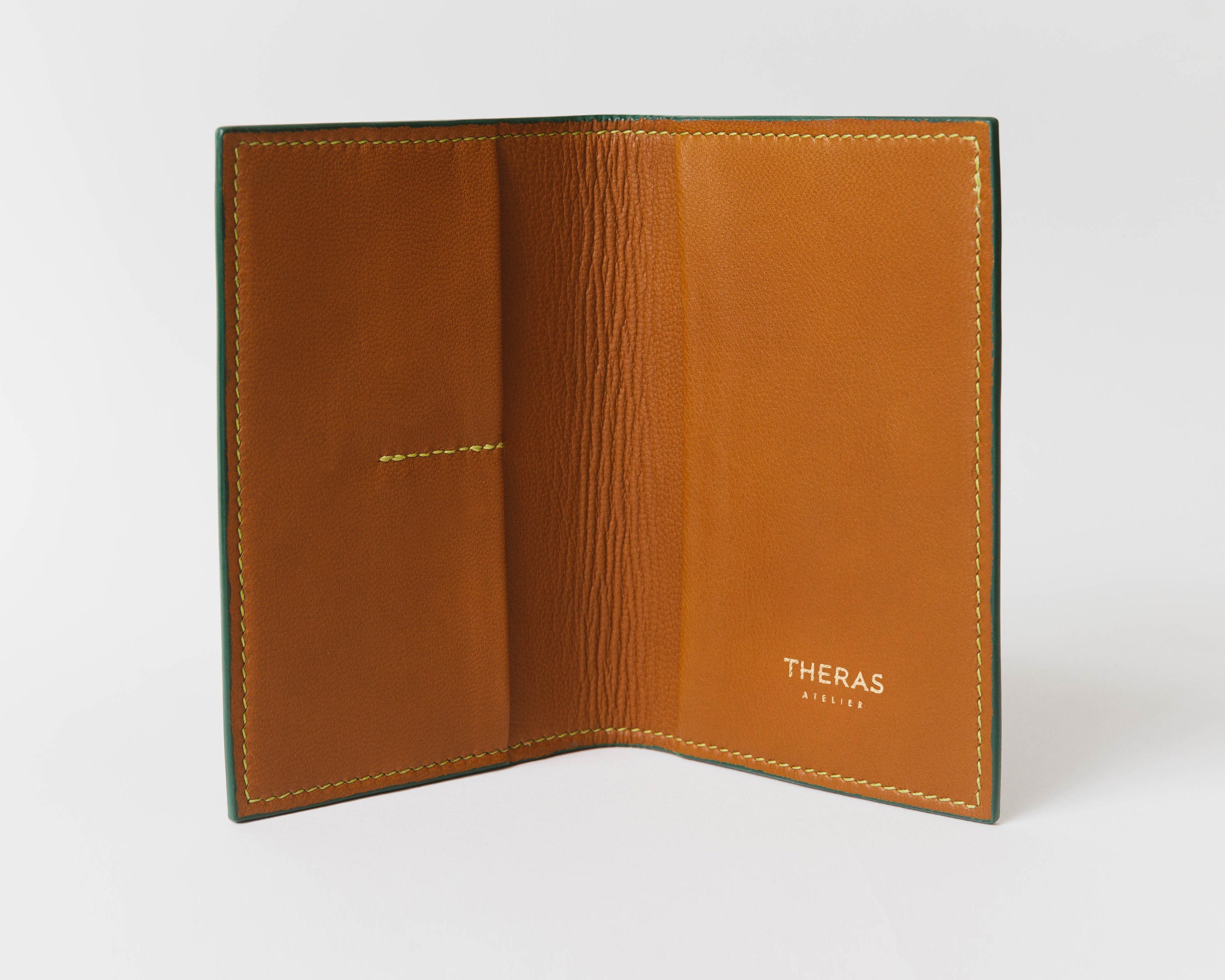 Green Italian Leather Passport Holder Passport Cover Travel Etsy Ireland