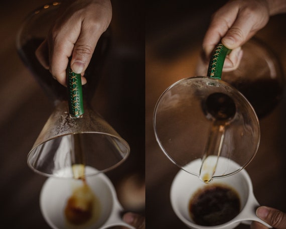 Chemex 10-cup Coffeemaker With Custom Leather Handle - Etsy Denmark