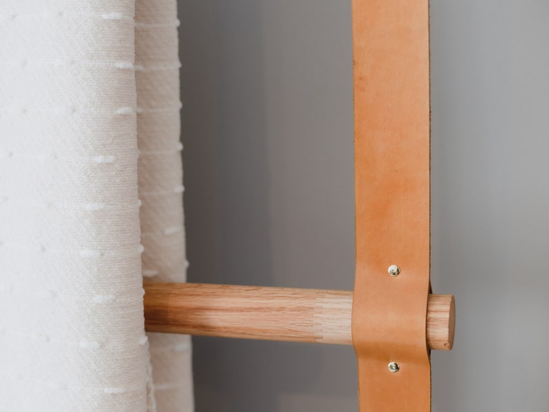 Large Custom Hanging Blanket Ladder Wall Mount or Ceiling Etsy