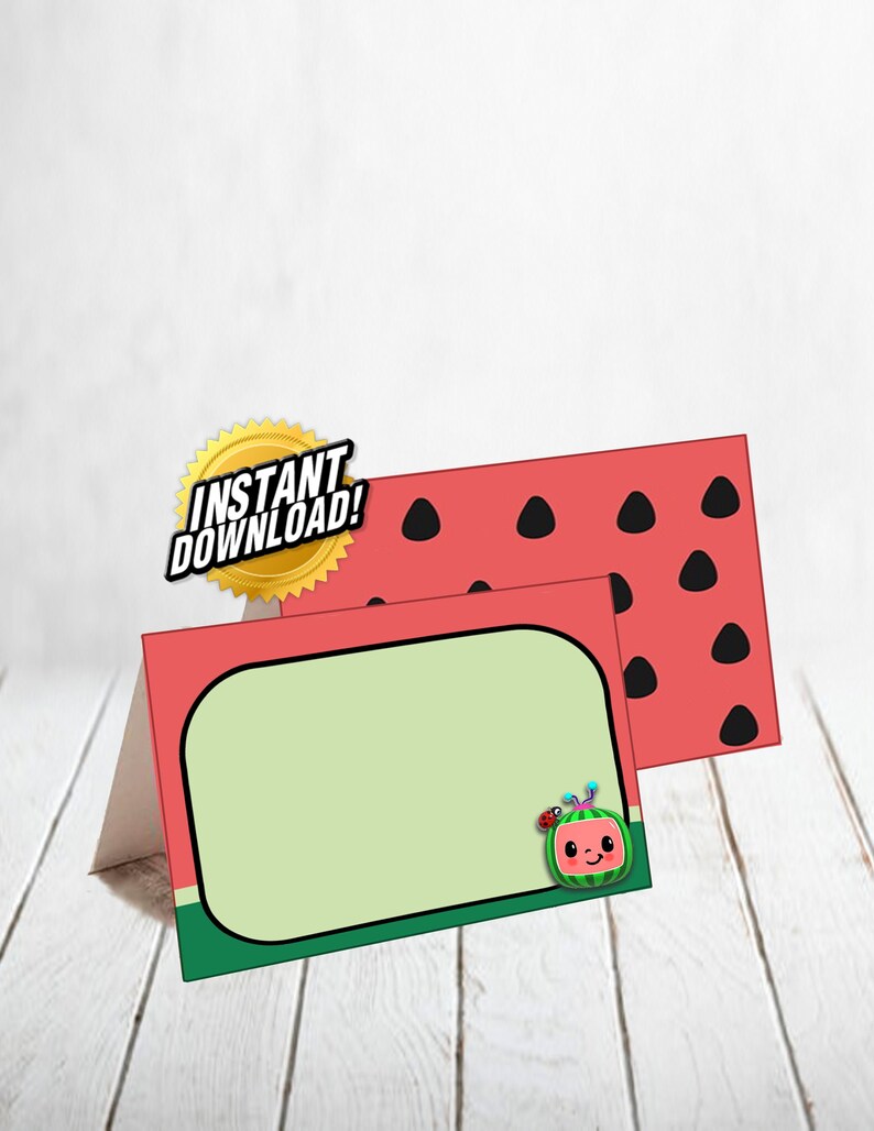 cocomelon printable food labels foldable tent buffet food etsy