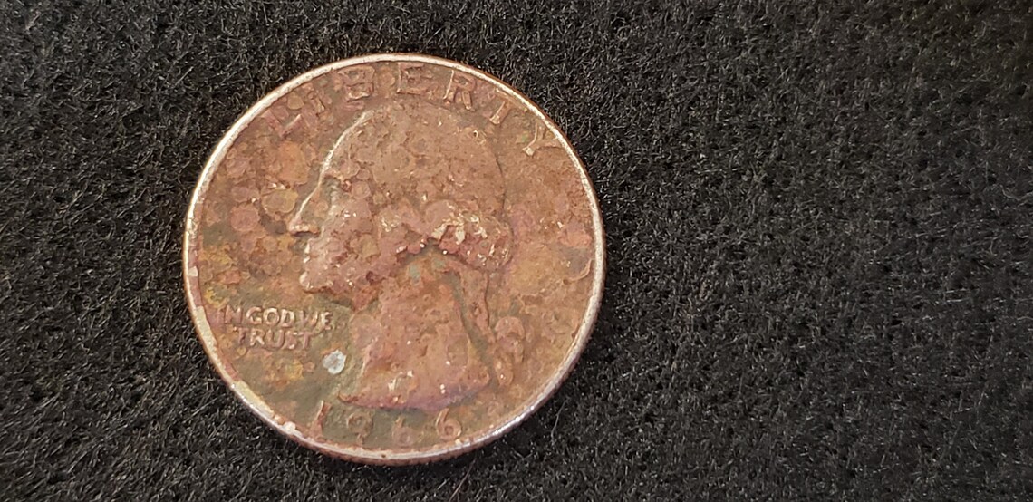 1966 Copper Quarter Etsy
