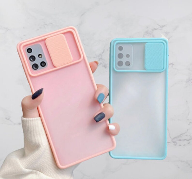 Cute Pastel Color Camera Protector Flower Case Samsung Galaxy Etsy