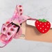 Cute 3D Strawberry Wallet Crossbody Card Holder Waller Phone Case  S20 Case S20 Plus S20 Ultra S8 Plus S9 Plus S10 Plus S10e Note 10 Plus 