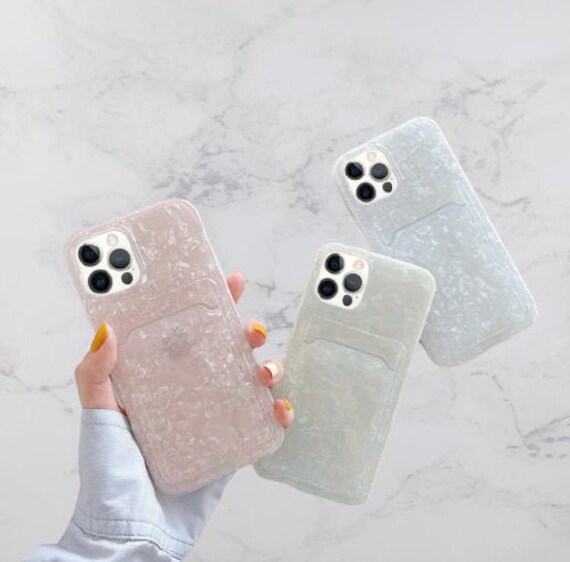 marble wallet phone case