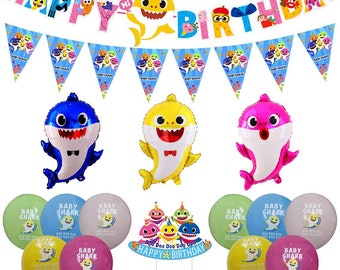 Baby Shark Party Etsy Baby Shark Party Etsy