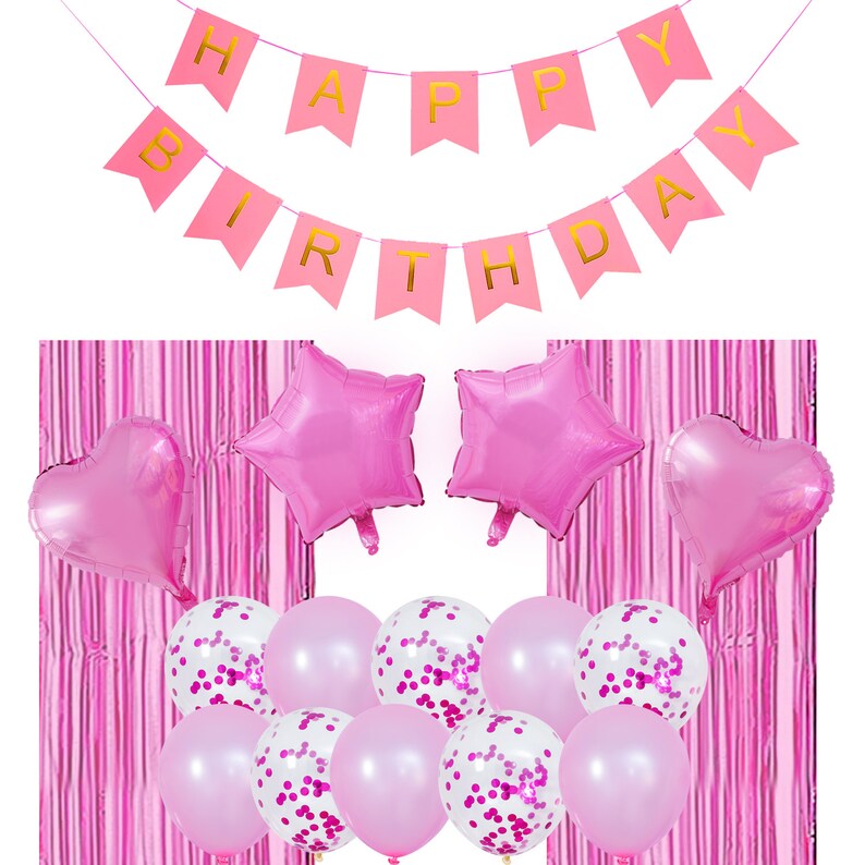 Happy Birthday Banner Party Decoration Premium Quality Etsy UK