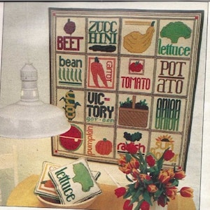 Better Homes & Gardens Patrón maíz Mid Century Garden aventuras aguja agosto de 1979 pared colgante alfombra patrón vintage– DESCARGA INSTANTÁNEA