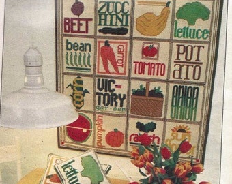 Better Homes & Gardens Pattern corn Mid Century Garden adventures needlepoint August 1979 wall hanging rug vintage pattern– INSTANT DOWNLOAD