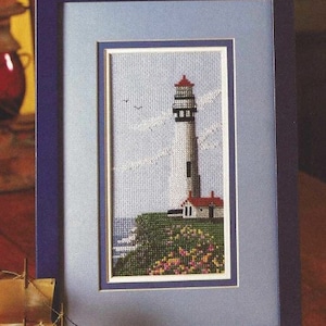 Better Homes and Gardens Lighthouse Counted Cross Stitch Pattern from 1992 – INSTANT DOWNLOAD  Pigeon Point Maureen Doherty