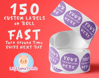 Personalized Etsy Logo Sticker Sheet