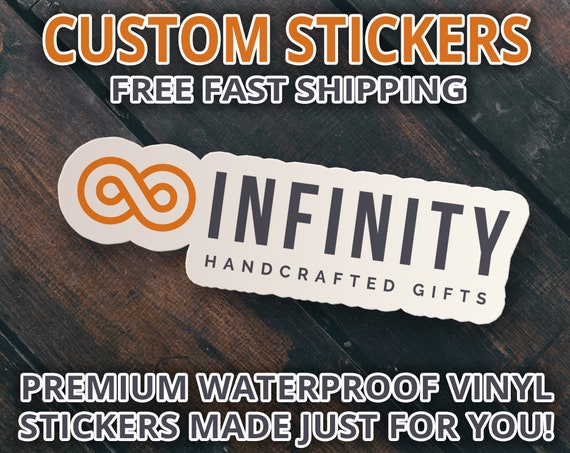 etsy custom stickers waterproof