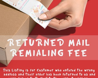 Return Mail Reship Fee