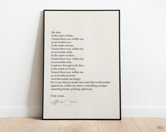Portraits Photographiques De Camus Gide Et Malraux Cadres Etsy Canada
