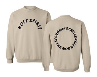 holy spirit yeezy sweatshirt