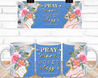 Faith, Bible Quote, Christian, Church, Mug Wrap, Sublimation, Ready To Press, Print Out Transfer, 11 oz., 12 oz., 15 oz., NOT A DIGITAL