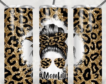 Mom Life, Sublimación, Listo para imprimir, Listo para imprimir, Transferencia de impresión, 20 oz, Transferencia de vaso delgado, NO DIGITAL