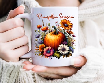 Pompoen, mokontwerp, sublimatie, klaar om te drukken, afdrukken Transfer, 11 oz., 15 oz., GEEN DIGITALE kosten 3,25 voor 4 ontwerpen op één vel
