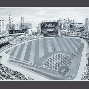 Canvas Print &quot;Atlanta Braves&quot;