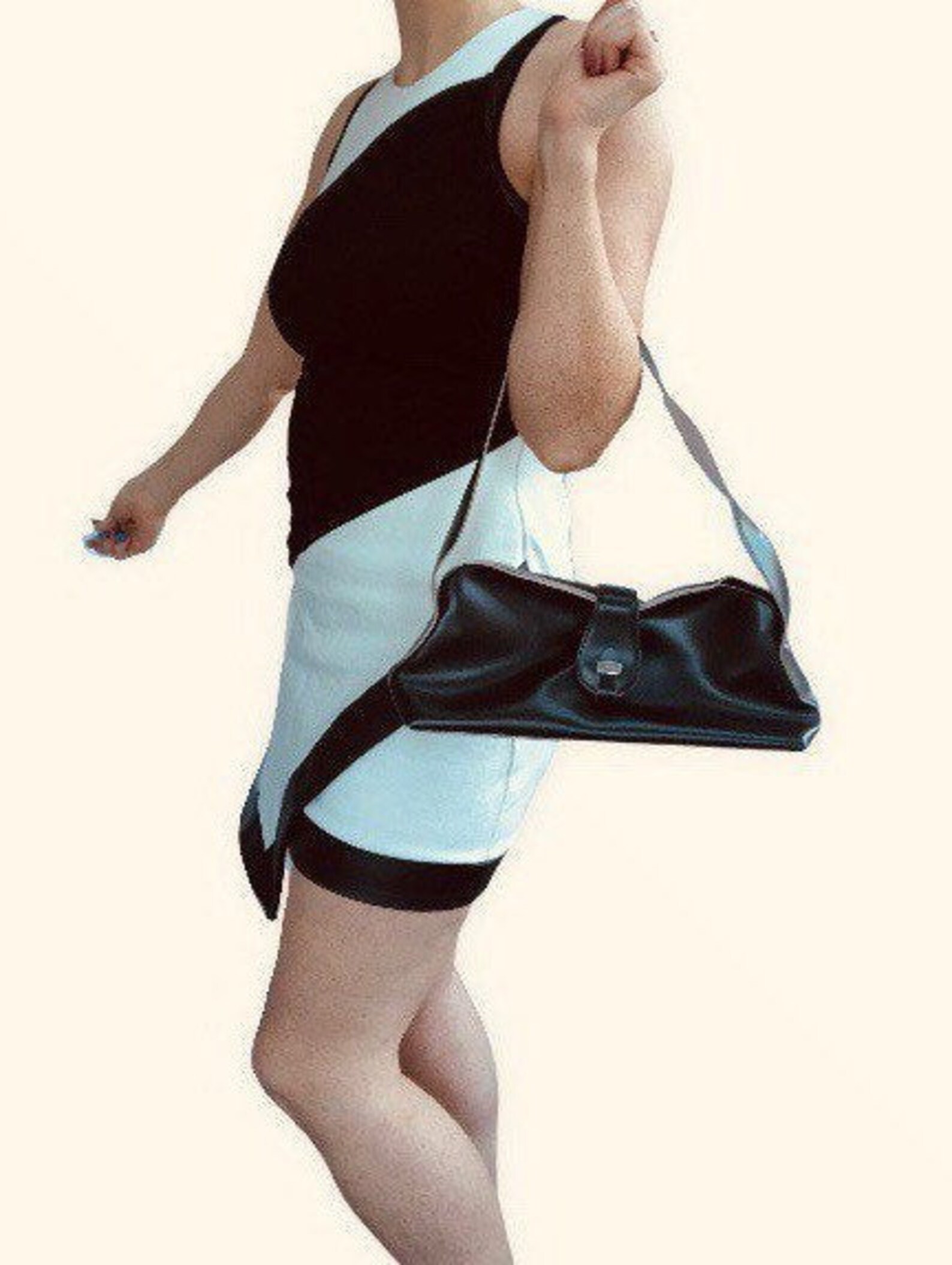 black y2k purse
