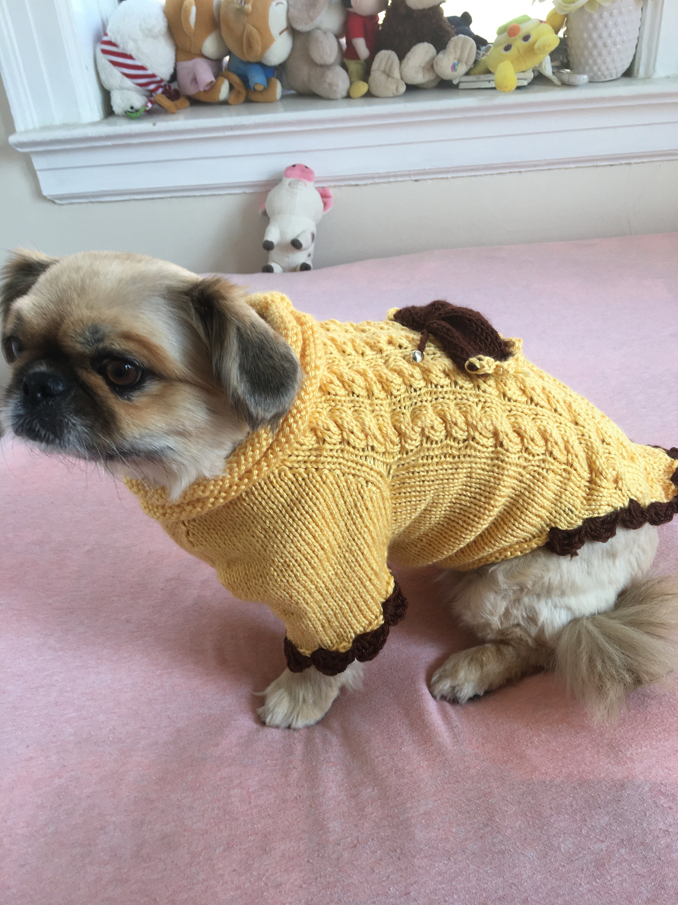 Handmade Small Size Dog Sweater Etsy UK