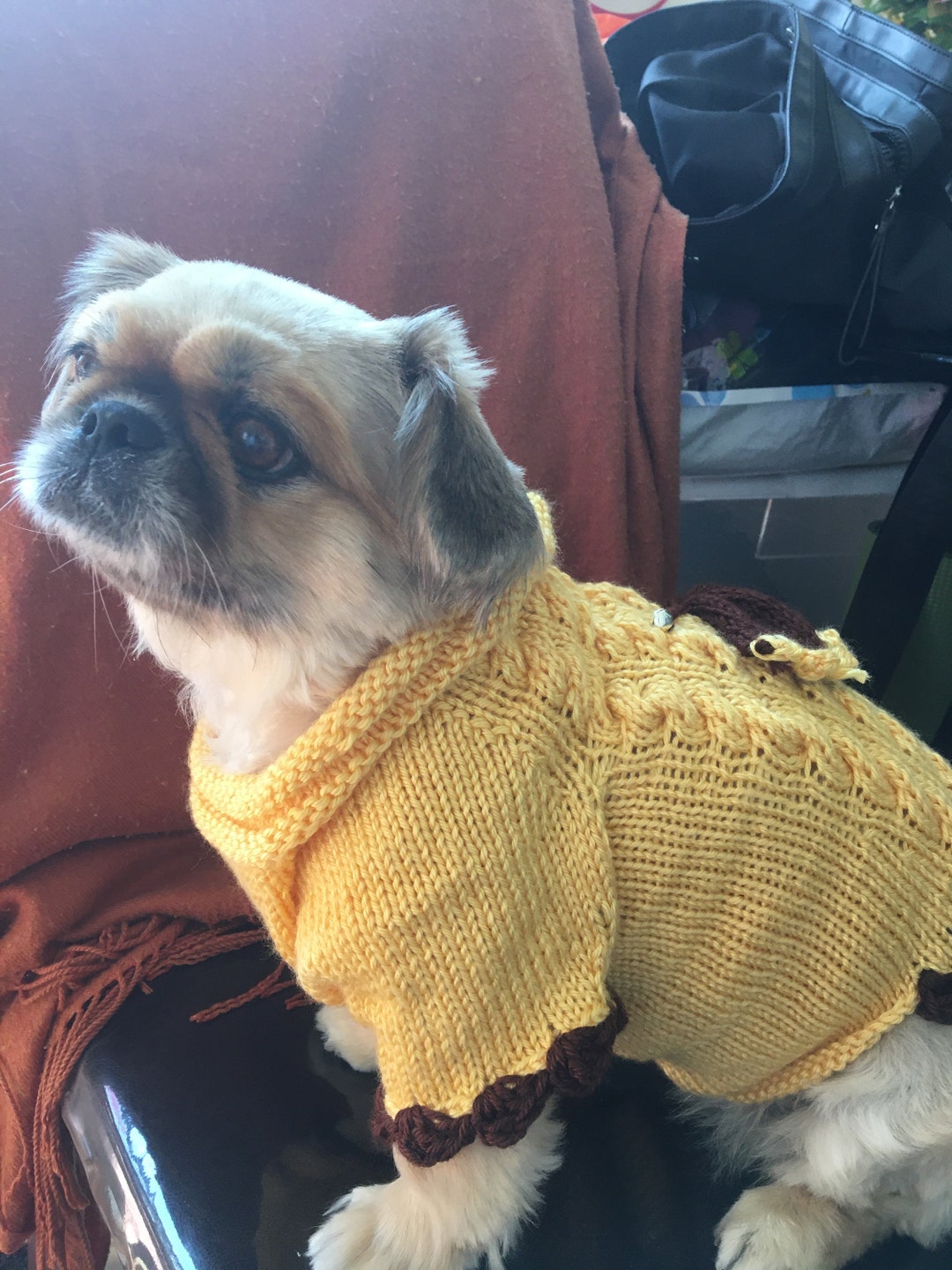 Handmade Small Size Dog Sweater Etsy UK