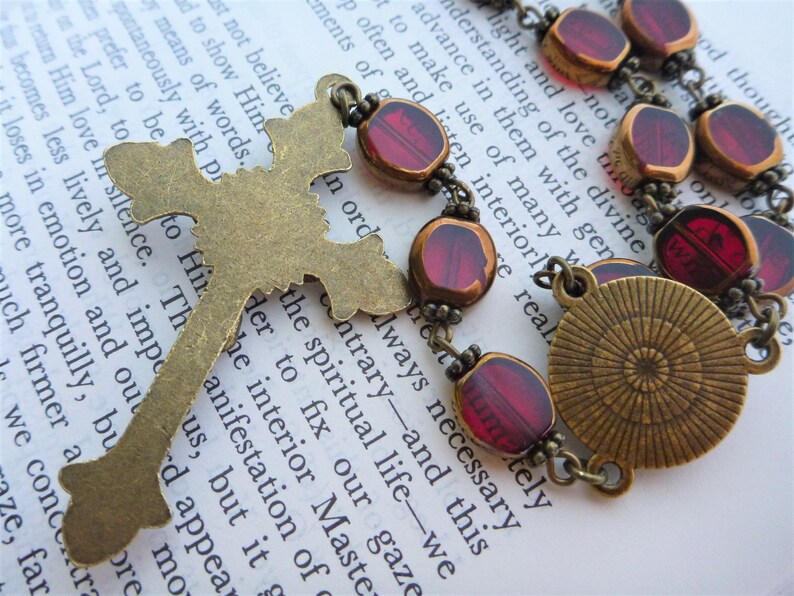 Chaplet Seven Gifts of the Holy Spirit 9x10mm Table Cut - Etsy
