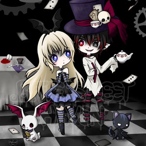 Twisted Wonderland art print