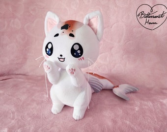 Calikoi Catfish Plush (Bittersweet Haven original design)