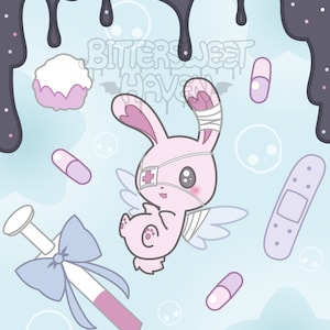 Yami Kawaii Mousepad Menhera Chan Wrist Cut Cute Sick Pixel -  Norway