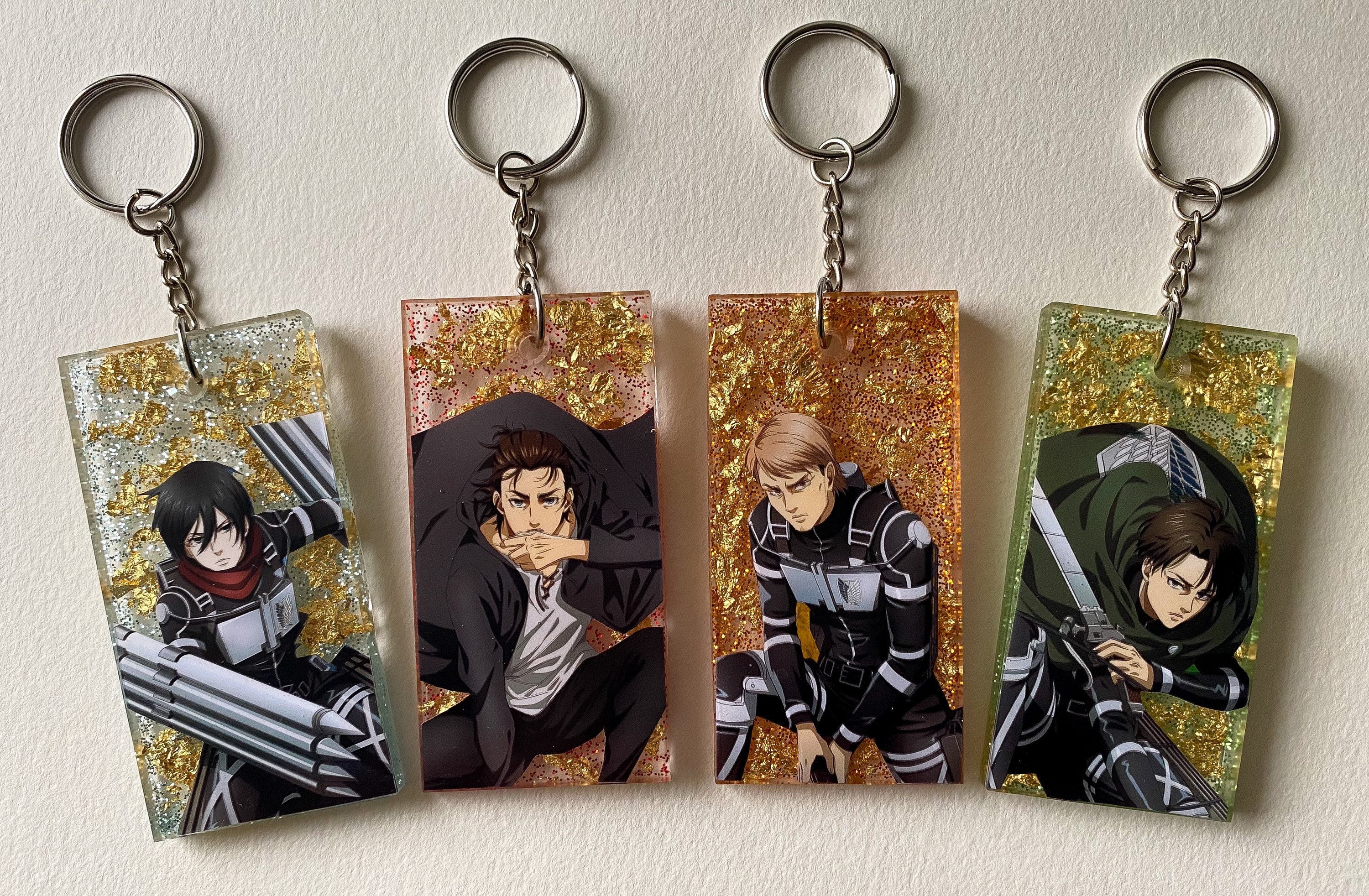 Custom Resin Keychains Anime Keychain Photo Keychain 