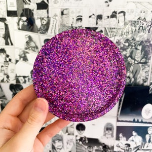 Custom Glitter Resin Coaster | Resin Coasters