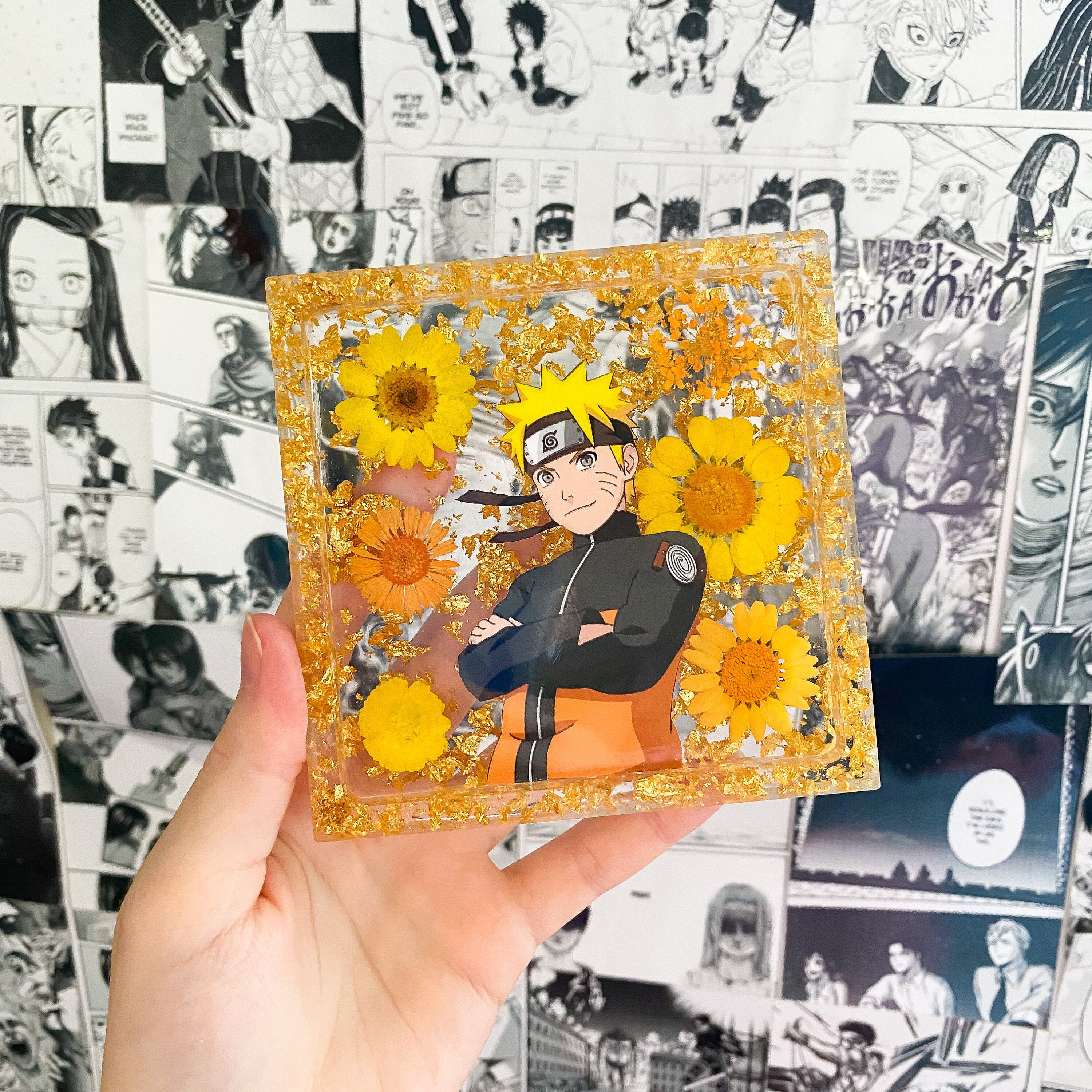 Naruto Coasters - Etsy