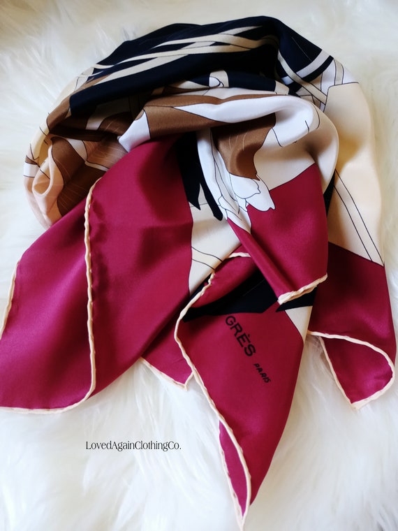 Silk Scarf by Grès Paris