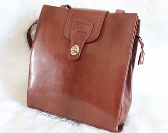 Vintage Brown Moda Italia handbag